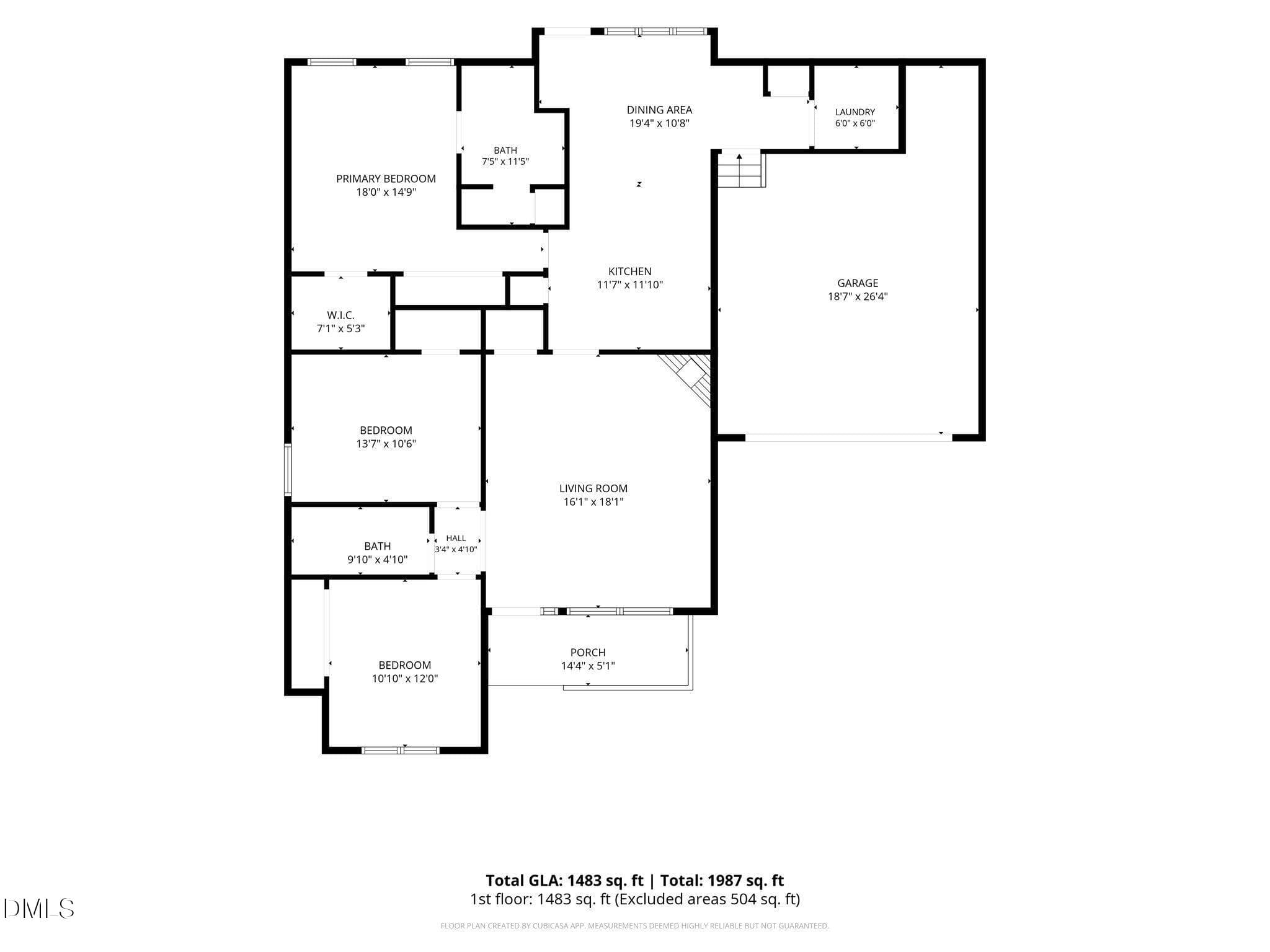 8616 Wild Wood floorplan - 8616 Wild Wood Forest Drive, Raleigh, NC 27616, Raleigh