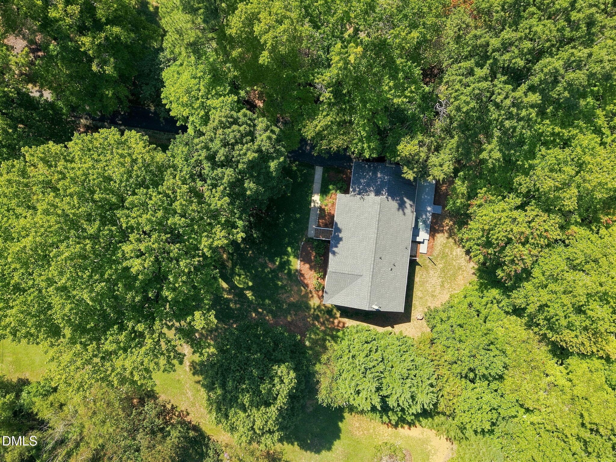 Aerial - 7825 Country Knoll Road, Bahama, NC 27503, Bahama