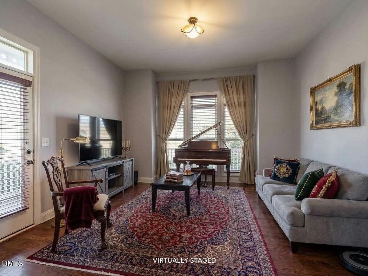 VS living room piano - 136 Kenneth Lane, Willow Springs, NC 27592, Willow Springs