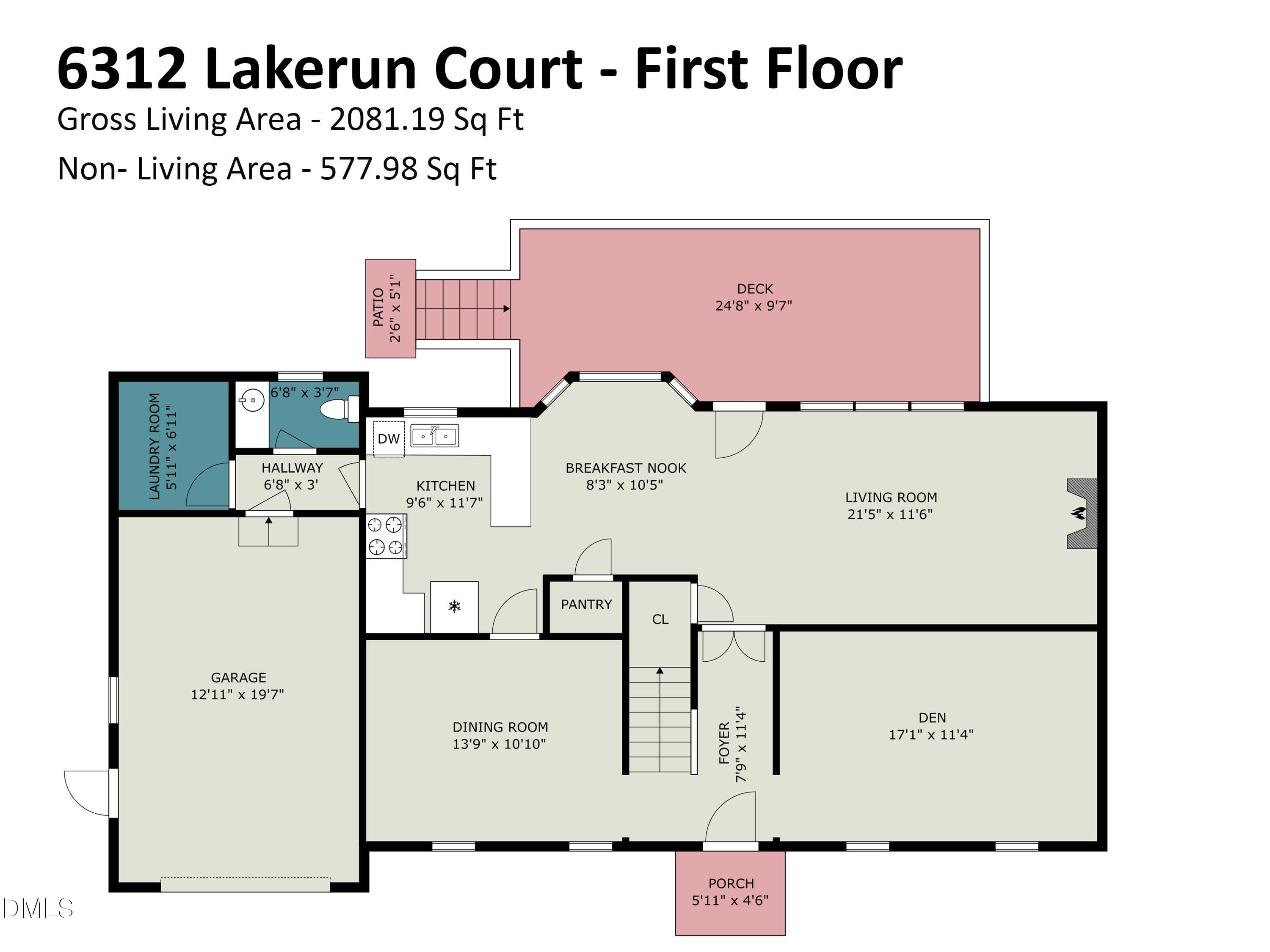 6312_lakerun_court_-_first_floor - 6213 Lakerun Court, Raleigh, NC 27612