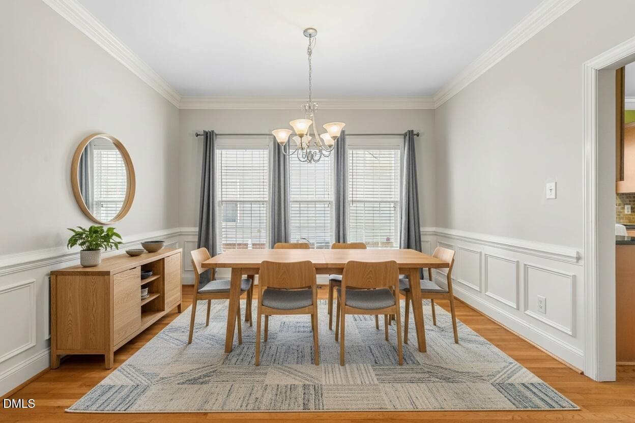 Digital Staging dining - 99 Wood Green Drive, Wendell, NC 27591, Wendell