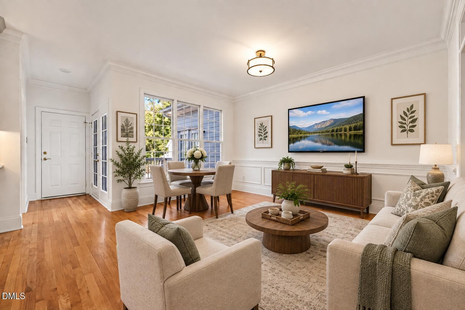 Virtual Staging in Kitchen Dining Area - 30094 Baxter, Chapel Hill, NC 27517, Chapel Hill