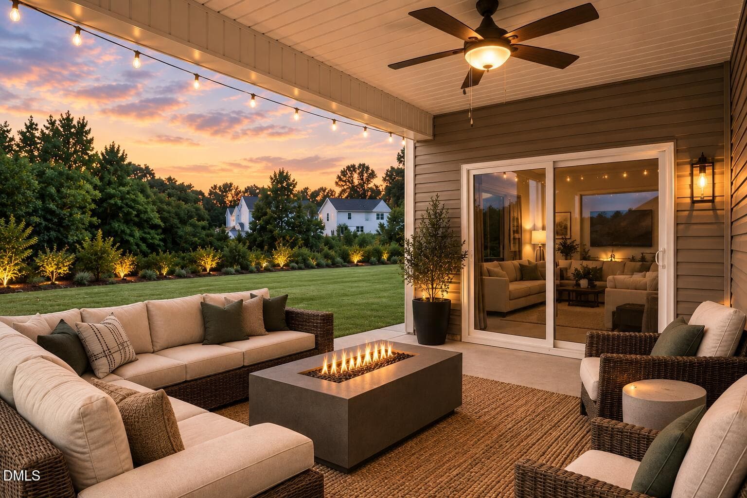 Rolen patio - 220 Custer Drive, Mebane, NC 27302, Mebane