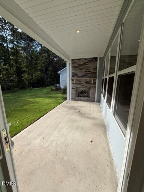 161 exterior patio - 309 Mugby Road 161, Raleigh, NC 27610, Raleigh