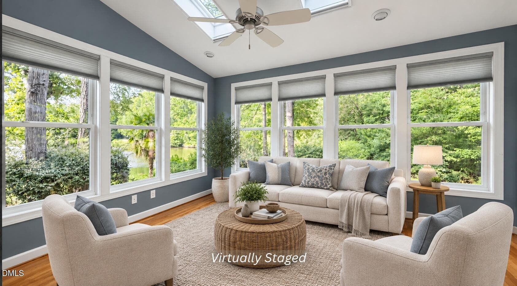 Sun Room Virtually Staged - 108 Agassi Court, Cary, NC 27511, Cary
