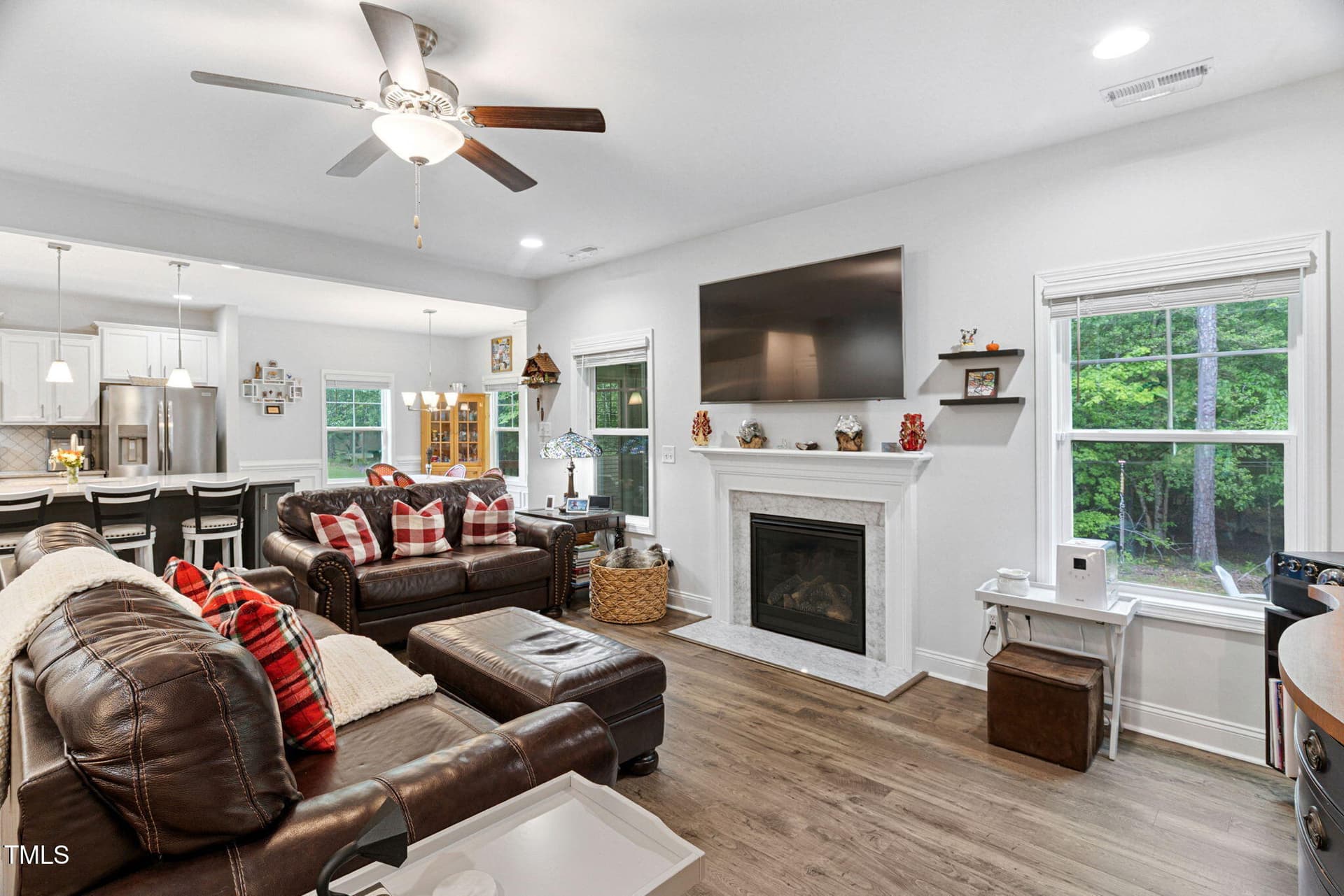 Family Room - 121 Roundrock Lane, Sanford, NC 27330