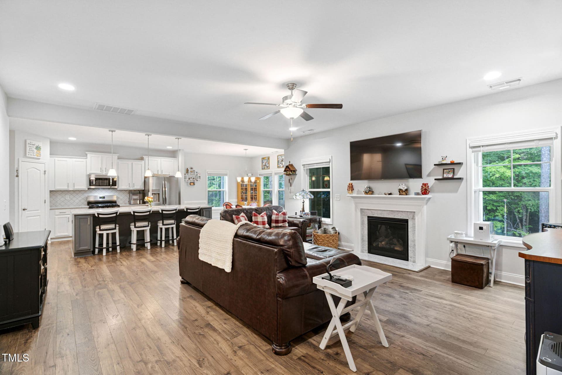 Family Room - 121 Roundrock Lane, Sanford, NC 27330