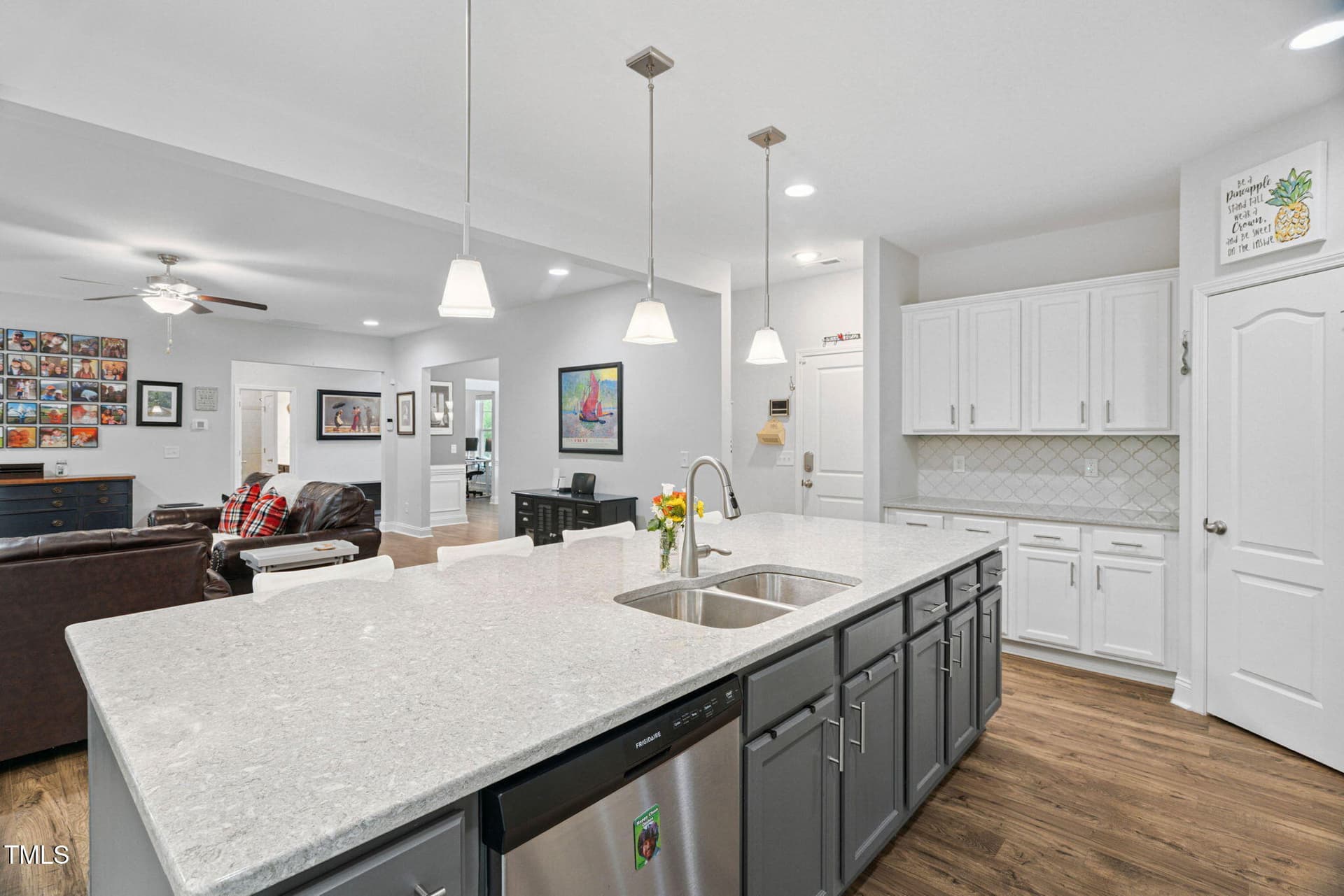 Oversized Kitchen Island - 121 Roundrock Lane, Sanford, NC 27330