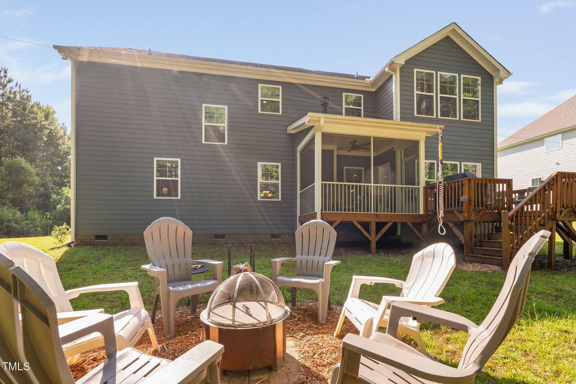 Back of Home View - 121 Roundrock Lane, Sanford, NC 27330