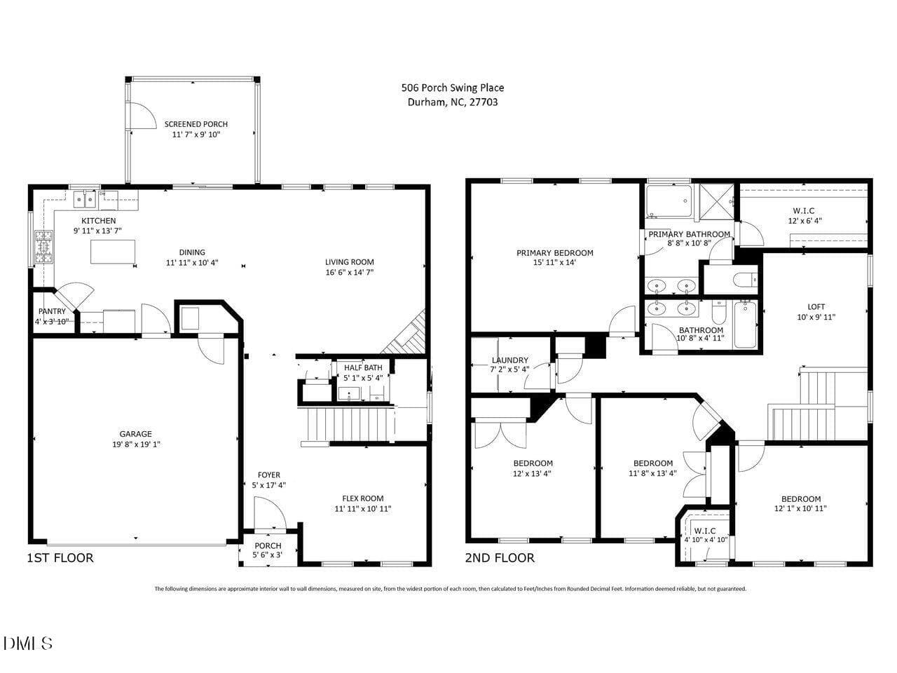 Floorplan-506PorchSwingPlace - 506 Porch Swing Place, Durham, NC 27703, Durham