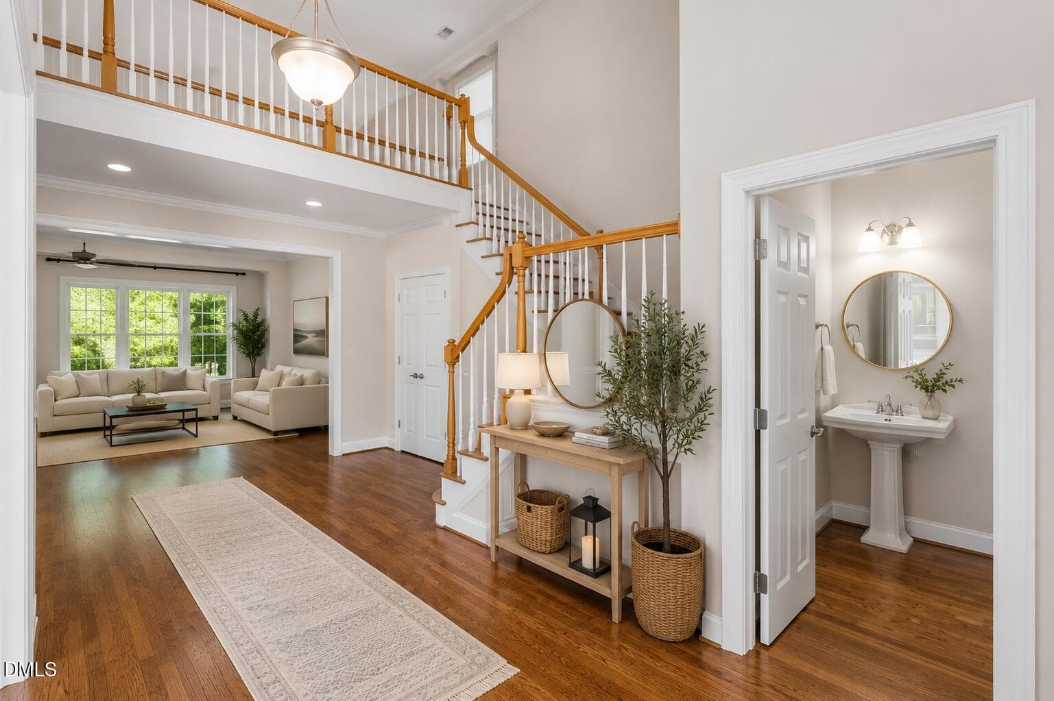 Foyer (Virtually Enhanced) - 613 Cresstar Drive, Rolesville, NC 27571