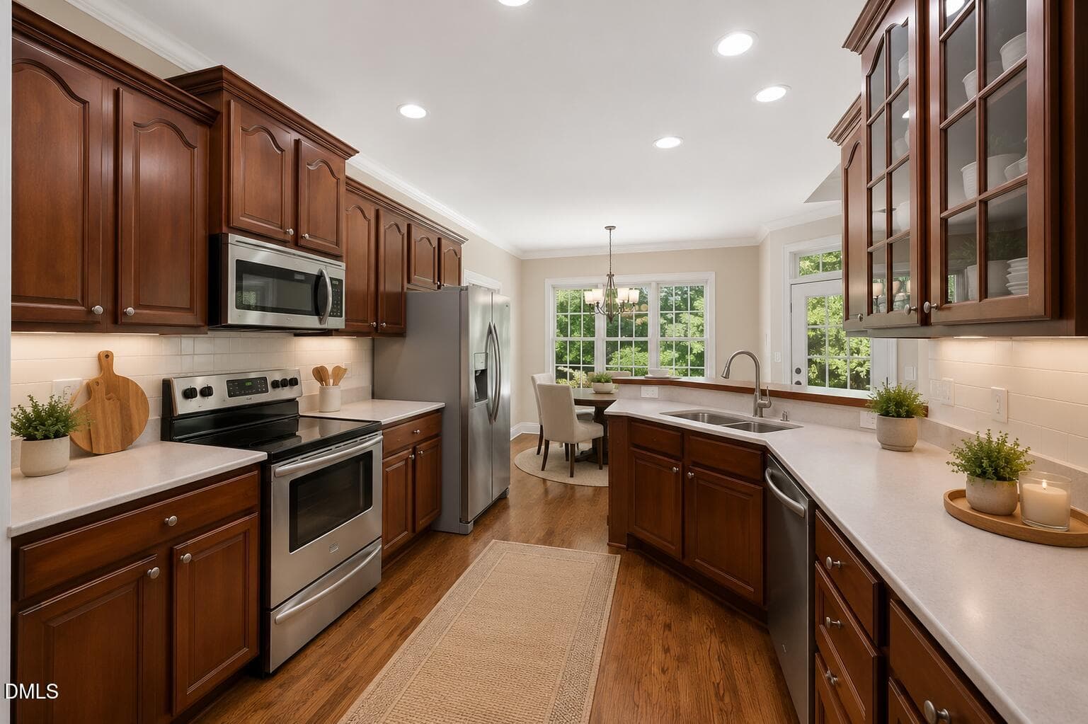 Kitchen (Virtually Enhanced) - 613 Cresstar Drive, Rolesville, NC 27571