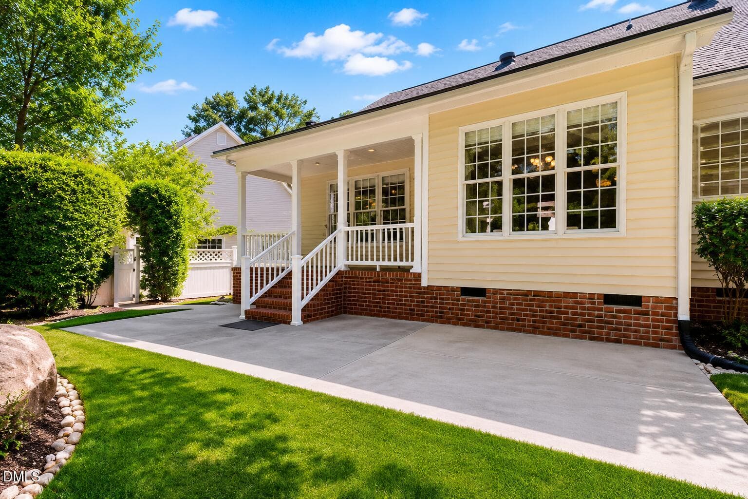 Back Patio (Virtually Enhanced) - 613 Cresstar Drive, Rolesville, NC 27571