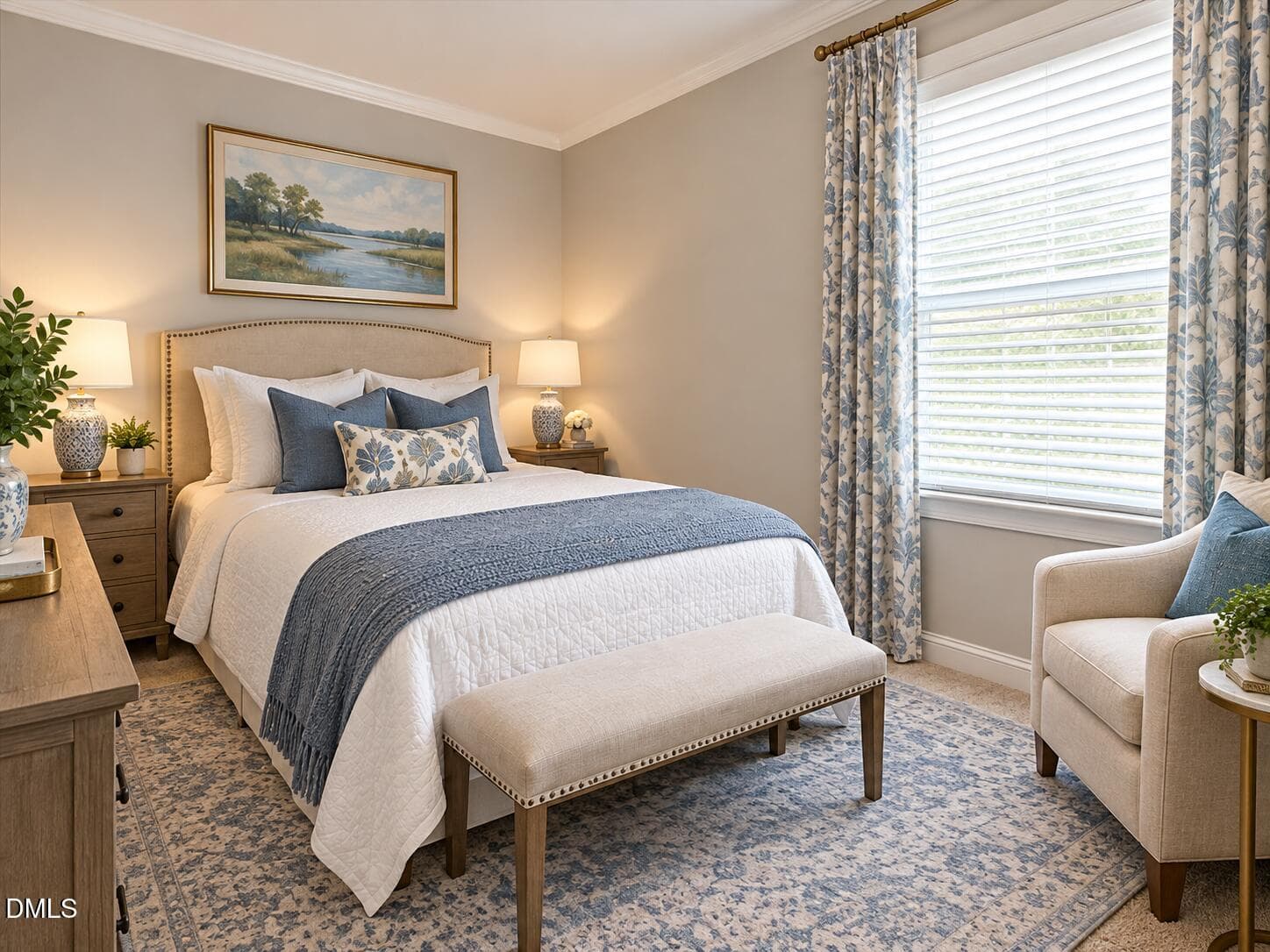 main floor suite virtually staged - 1444 Padstone Drive, Apex, NC 27502, Apex