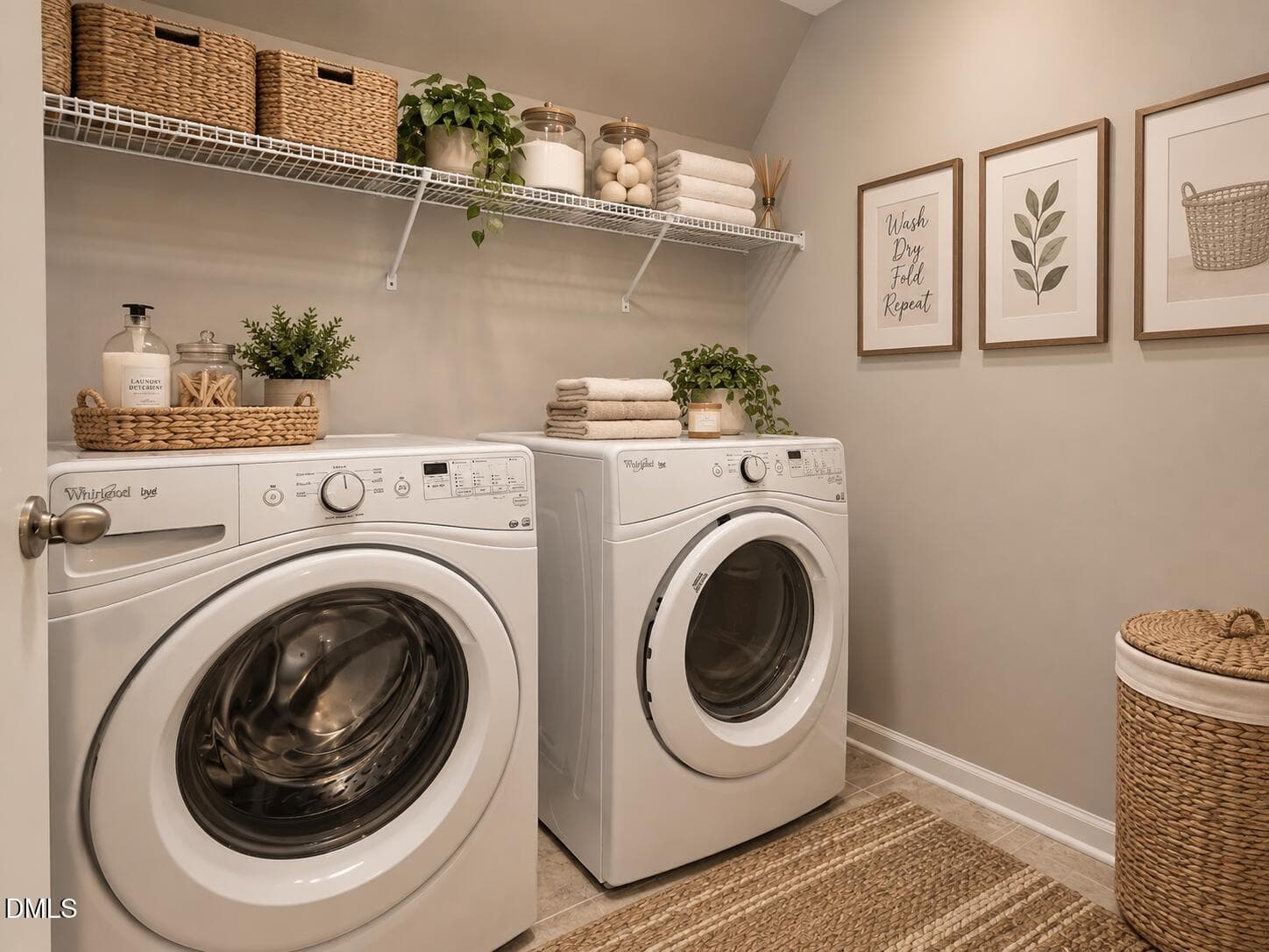 Laundry Room Virtually staged - 1444 Padstone Drive, Apex, NC 27502, Apex