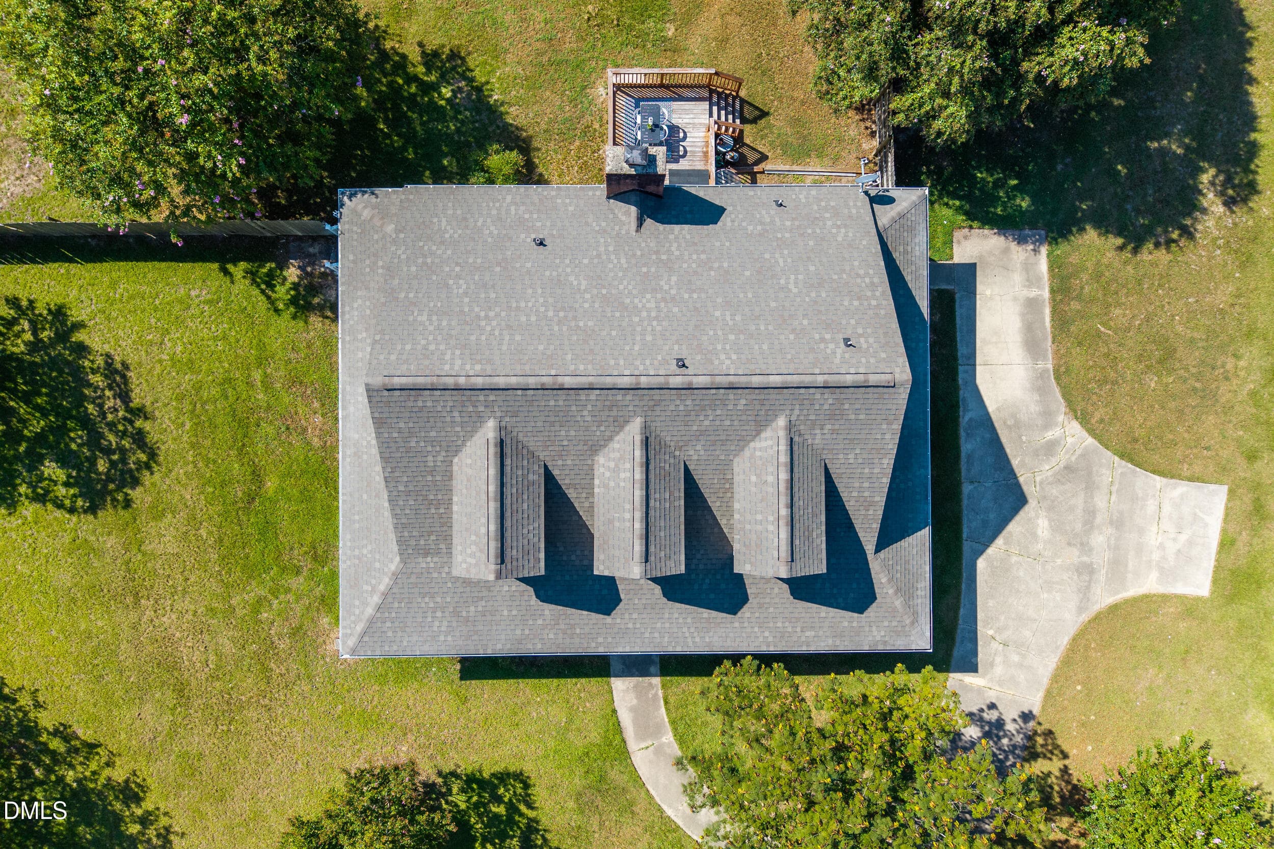 39 -3008 red cir, drone, exterior - 3008 Red Circle, Willow Springs, NC 27592, Willow Springs