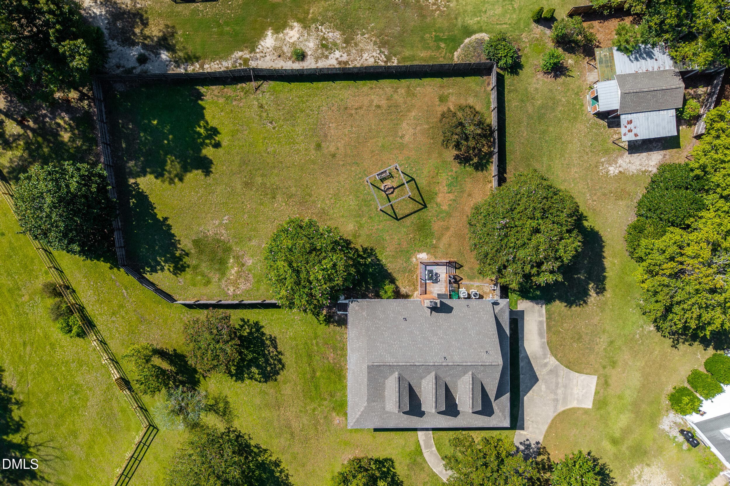 40 -3008 red cir, drone, exterior - 3008 Red Circle, Willow Springs, NC 27592, Willow Springs