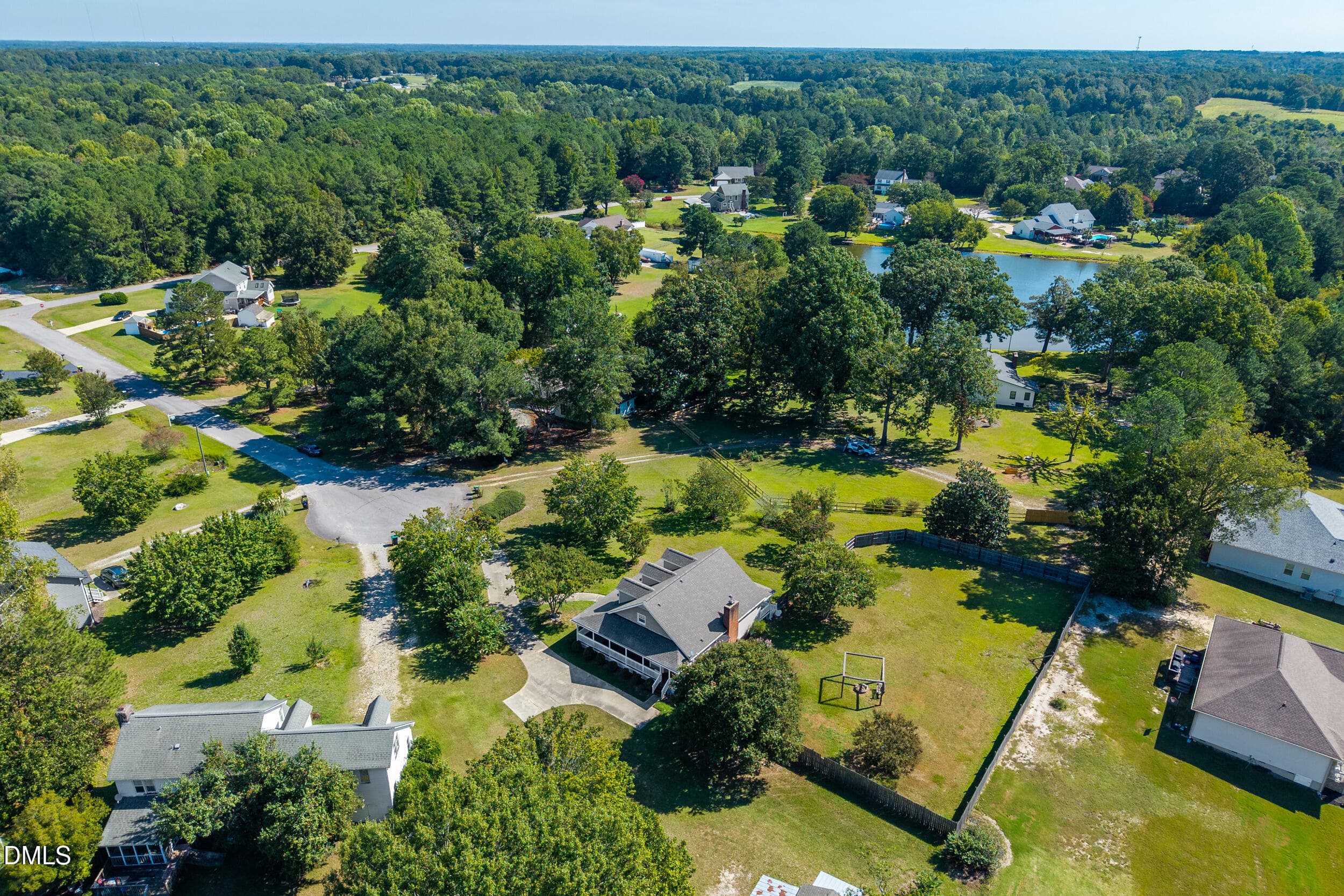 42 -3008 red cir, drone, exterior - 3008 Red Circle, Willow Springs, NC 27592, Willow Springs