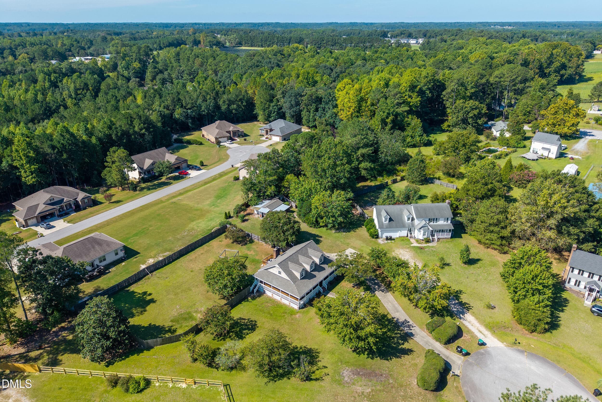 44 -3008 red cir, drone, exterior - 3008 Red Circle, Willow Springs, NC 27592, Willow Springs