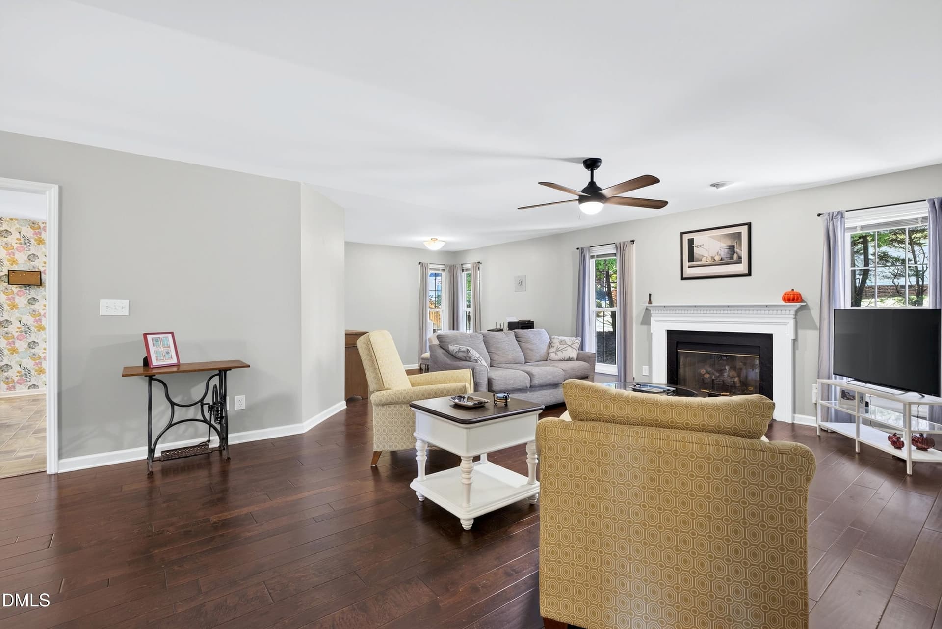 Family Room - 2312 Maplegreen Lane, Apex, NC 27502
