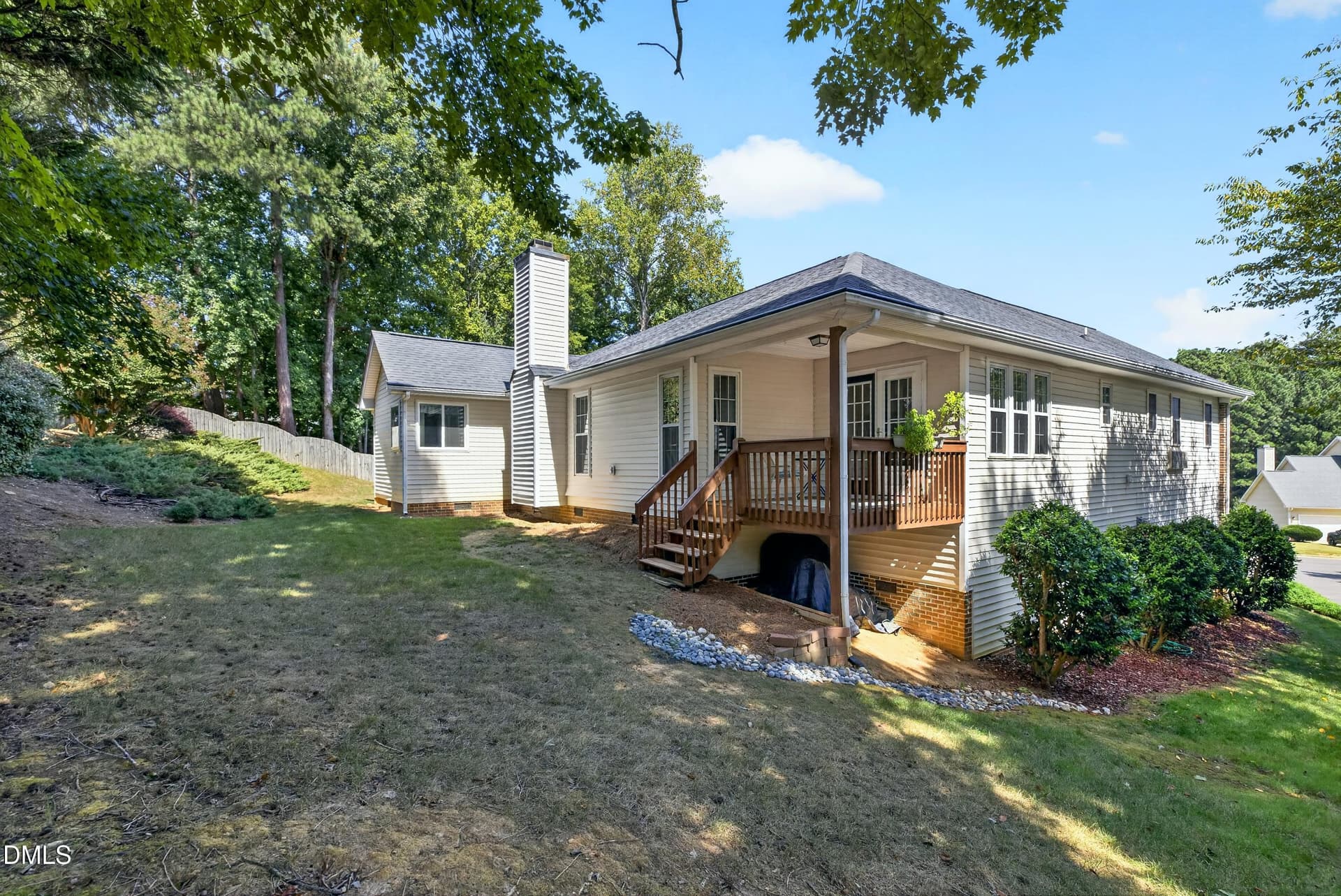 Backyard - 2312 Maplegreen Lane, Apex, NC 27502