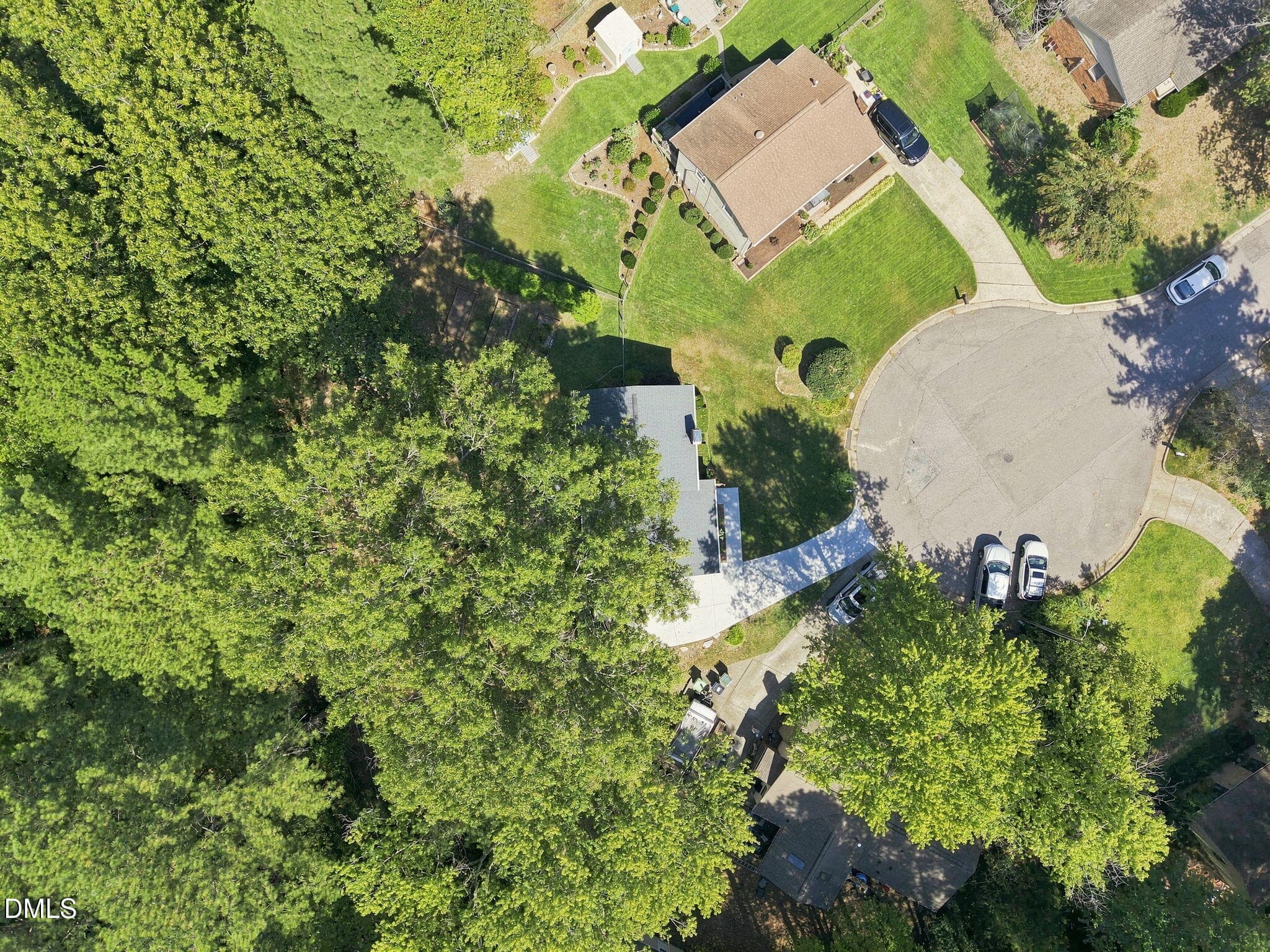 Aerial - 1120 Shetland Court, Raleigh, NC 27609, Raleigh