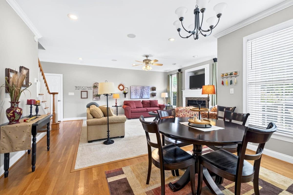 Great room and nook - 3024 Whitehart Lane, Raleigh, NC 27606, Raleigh