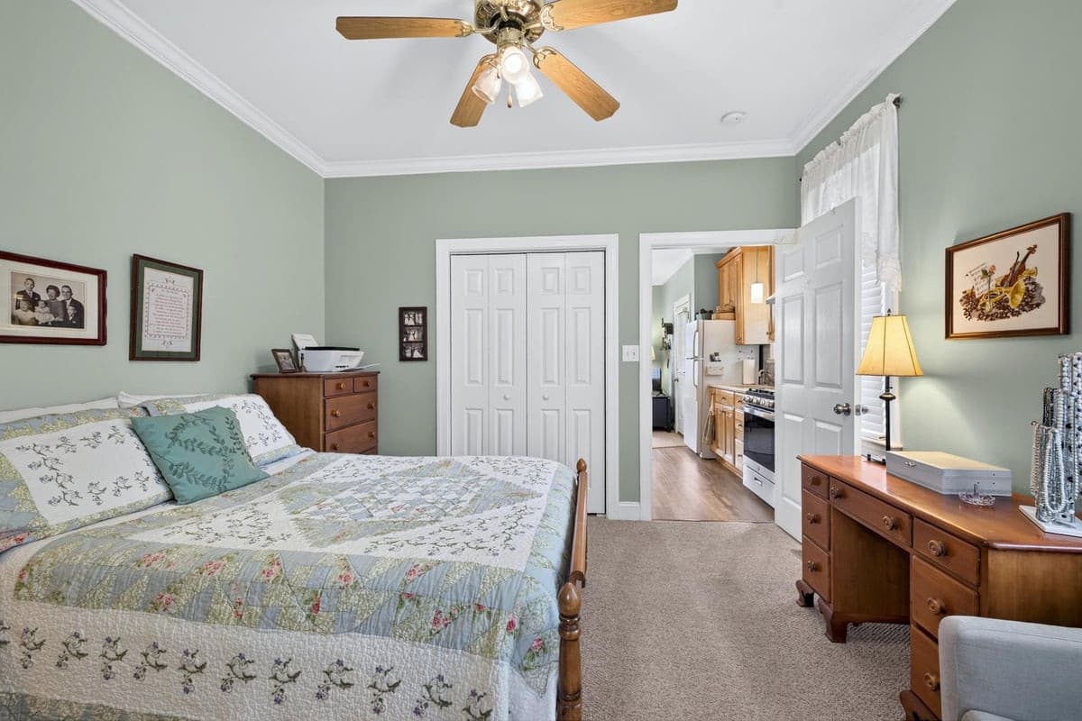 Bedroom of apartment area - 3024 Whitehart Lane, Raleigh, NC 27606, Raleigh