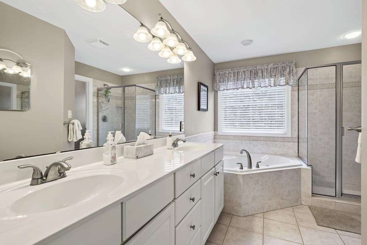 Primary Bathroom - 3024 Whitehart Lane, Raleigh, NC 27606, Raleigh