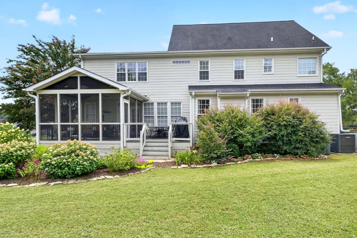 Back of home view - 3024 Whitehart Lane, Raleigh, NC 27606, Raleigh