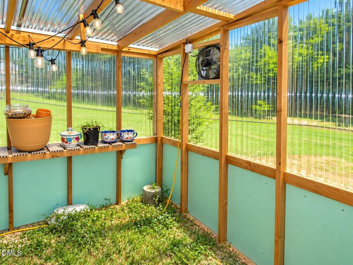 Greenhouse/Garden shed - 104 Woodbine Drive, Louisburg, NC 27549, Louisburg
