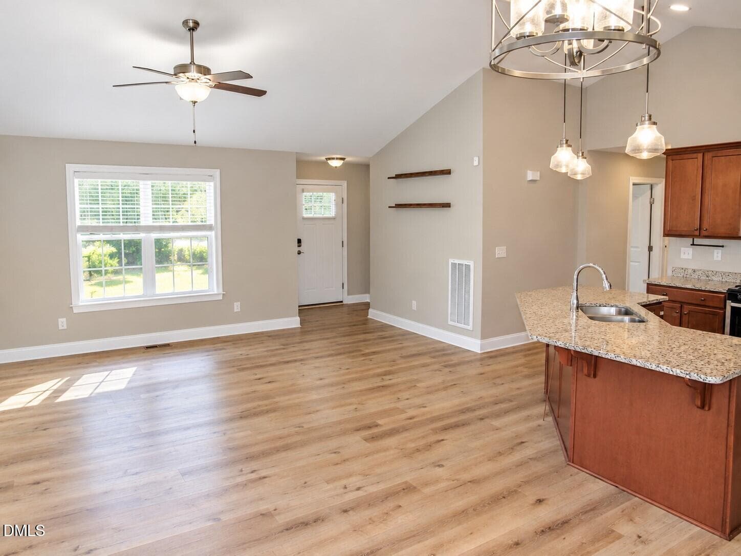 Open living room - 104 Woodbine Drive, Louisburg, NC 27549, Louisburg