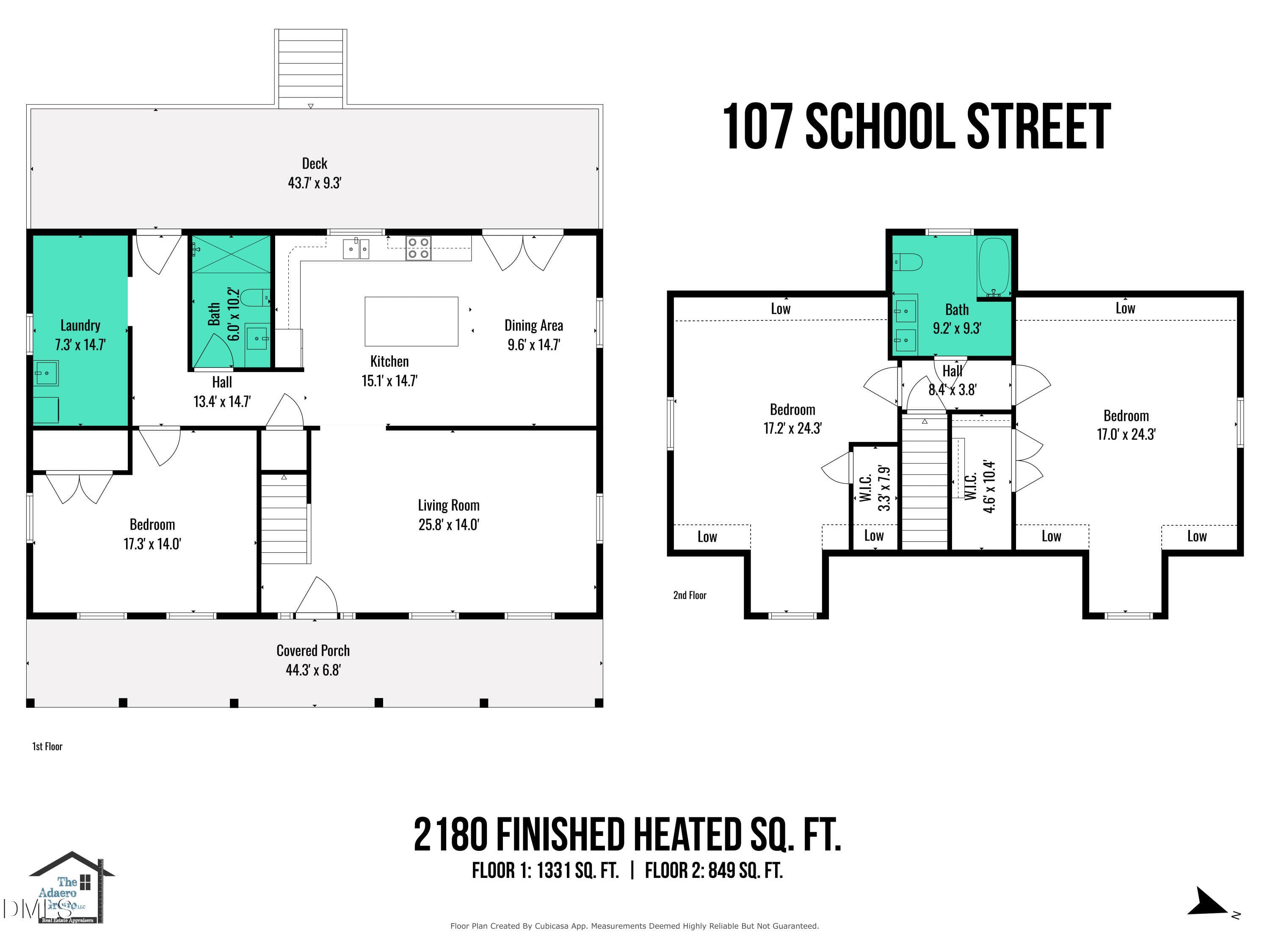 107 School St Measurements - 107 School Street, Stem, NC 27581