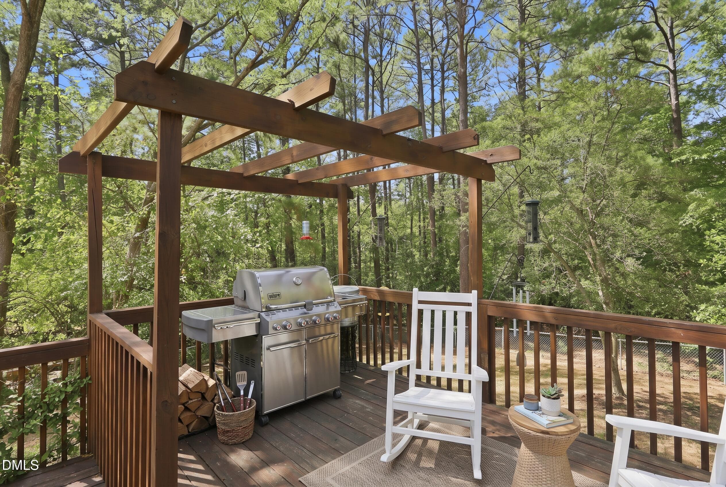 Back Deck - 1120 Shetland - 1120 Shetland Court, Raleigh, NC 27609, Raleigh