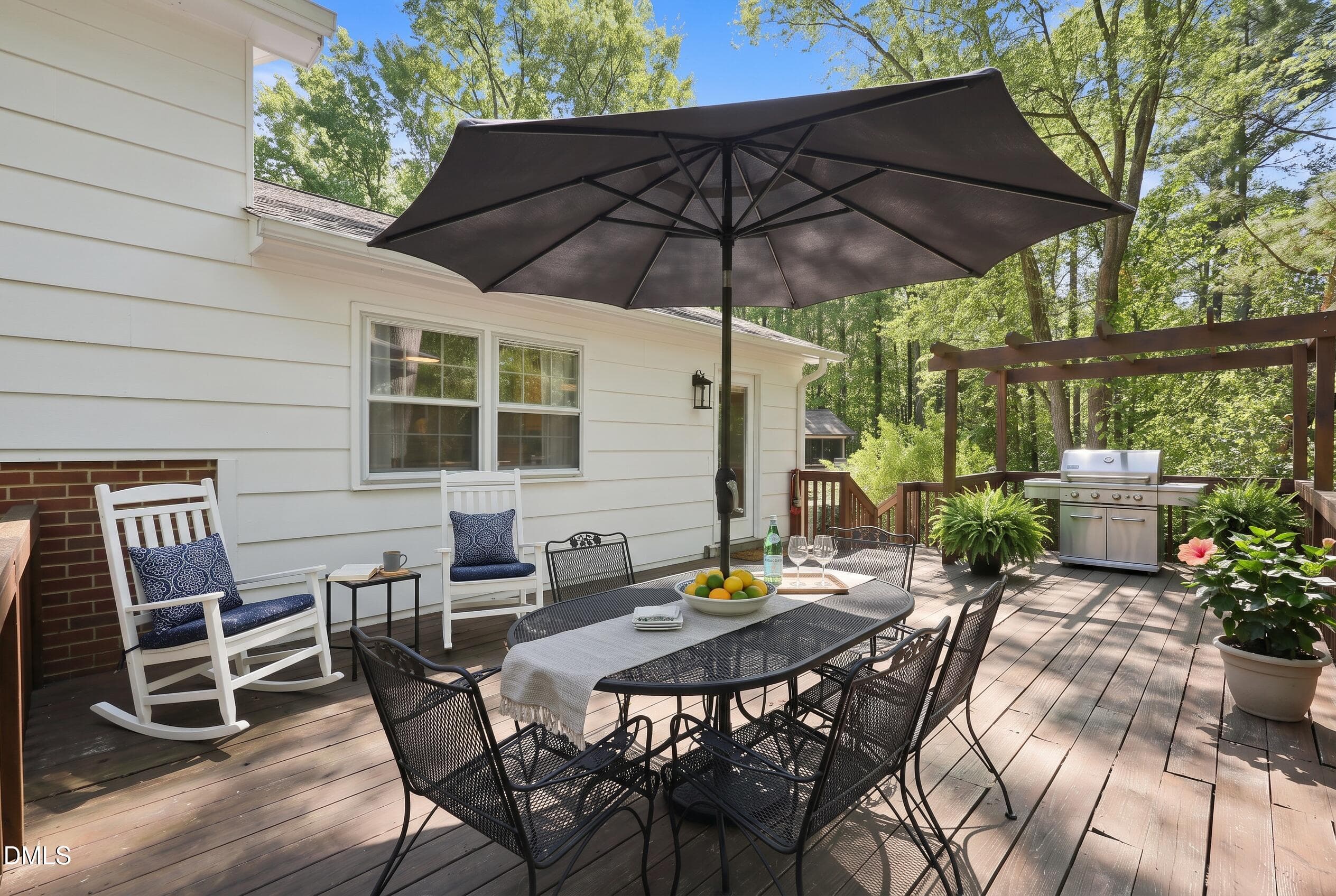 Back Deck- 1120 Shetland - 1120 Shetland Court, Raleigh, NC 27609, Raleigh