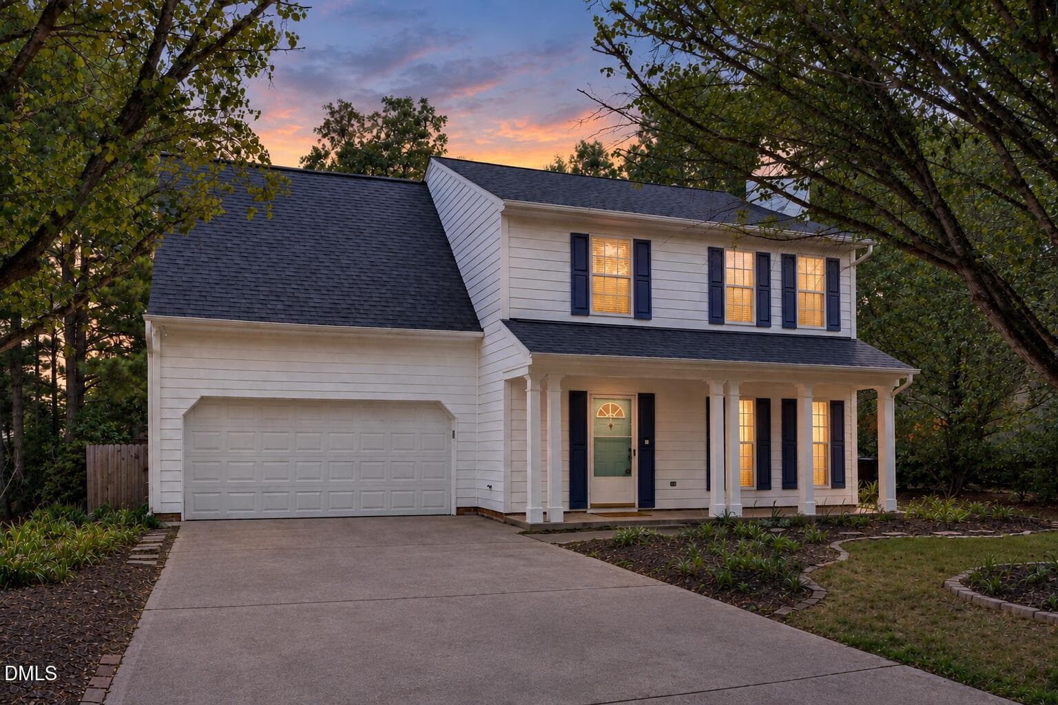 Virtual Twilight - 715 Bellmeade Bay Drive, Durham, NC 27703, Durham