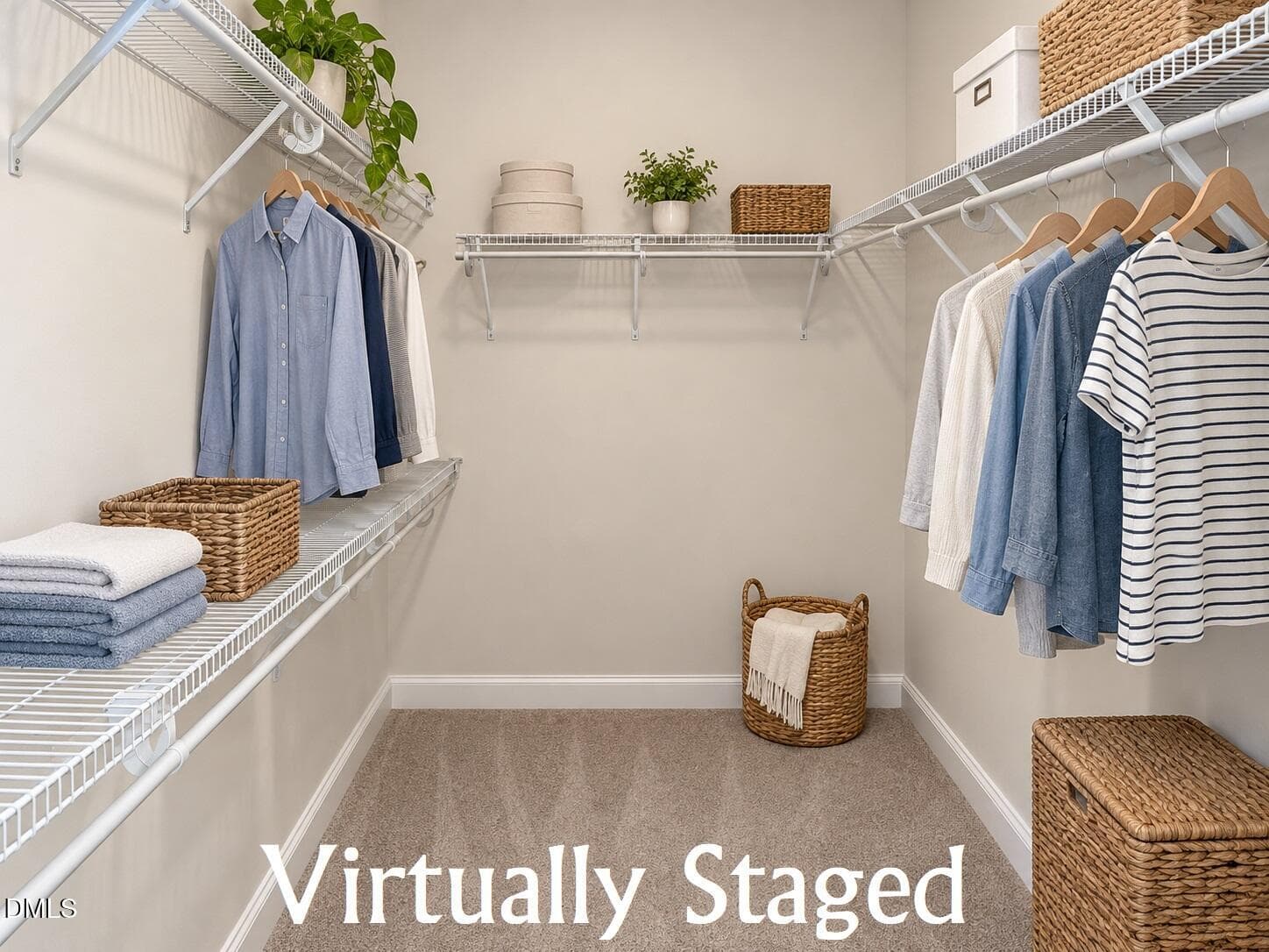 Primary WIC - virtually staged - 104 Woodbine Drive, Louisburg, NC 27549, Louisburg