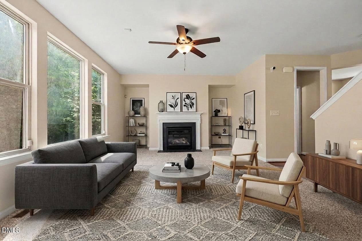 Virtually Staged - 14 Brightfield Lane, Durham, NC 27712, Durham