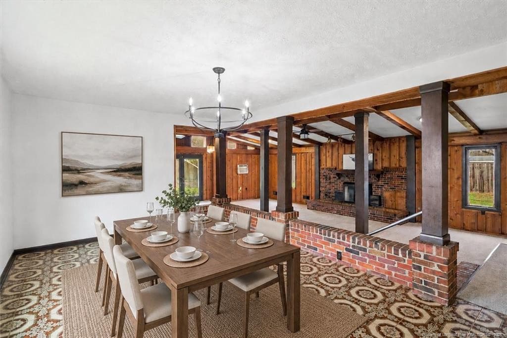 Virtually staged - Dining Room - 742 Newport Road, Fayetteville, NC 28314, Fayetteville