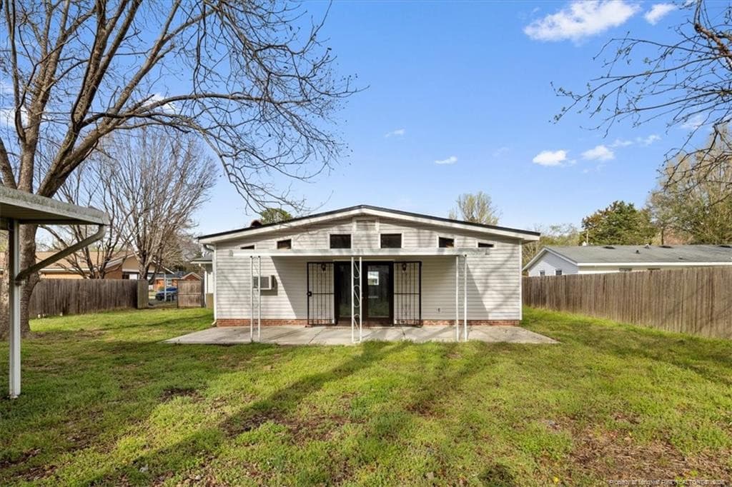 Back of Home - Great, Fenced, Backyard! - 742 Newport Road, Fayetteville, NC 28314, Fayetteville