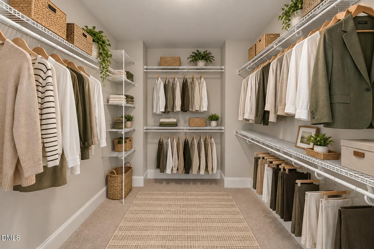 Walk-in Closet (Virtually Staged) - 2928 Thurman Dairy Lp, Wake Forest, NC 27587