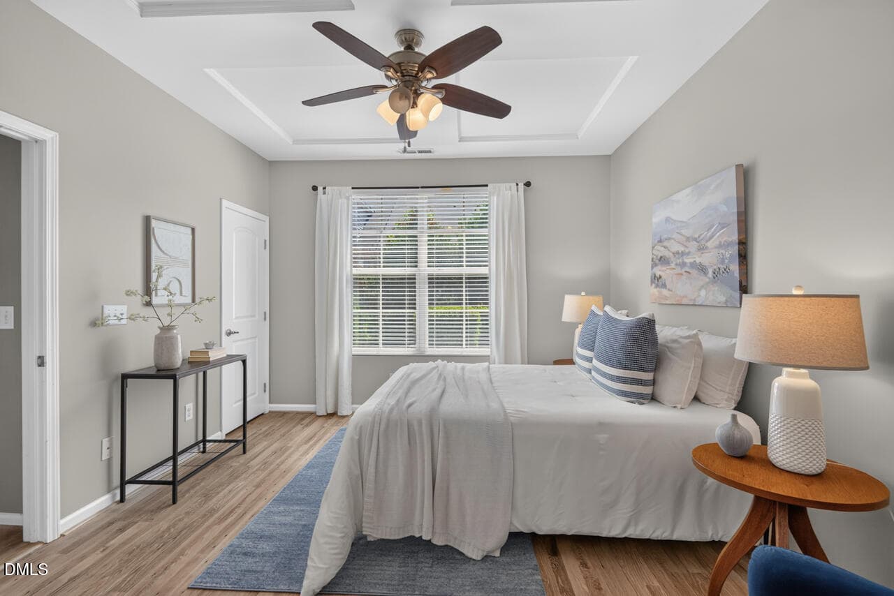 Primary Bedroom - 106 Salmon River Drive, Durham, NC 27705, Durham