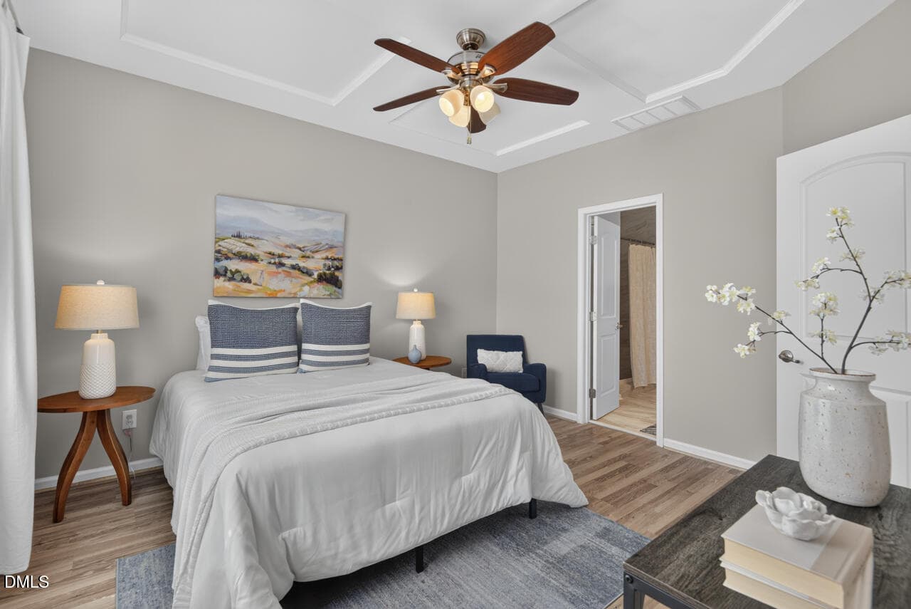 Primary Bedroom - 106 Salmon River Drive, Durham, NC 27705, Durham