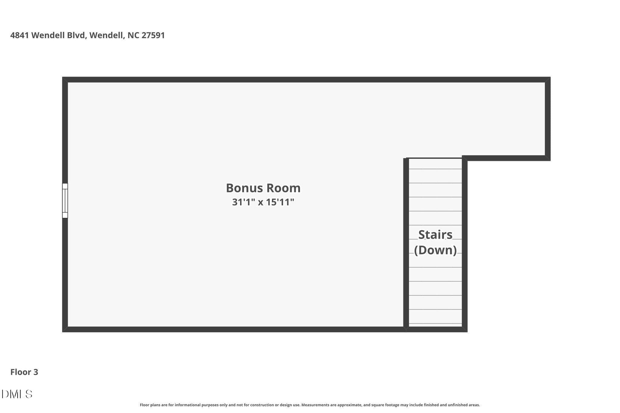 Floorplan - 4841 Wendell Boulevard, Wendell, NC 27591, Wendell