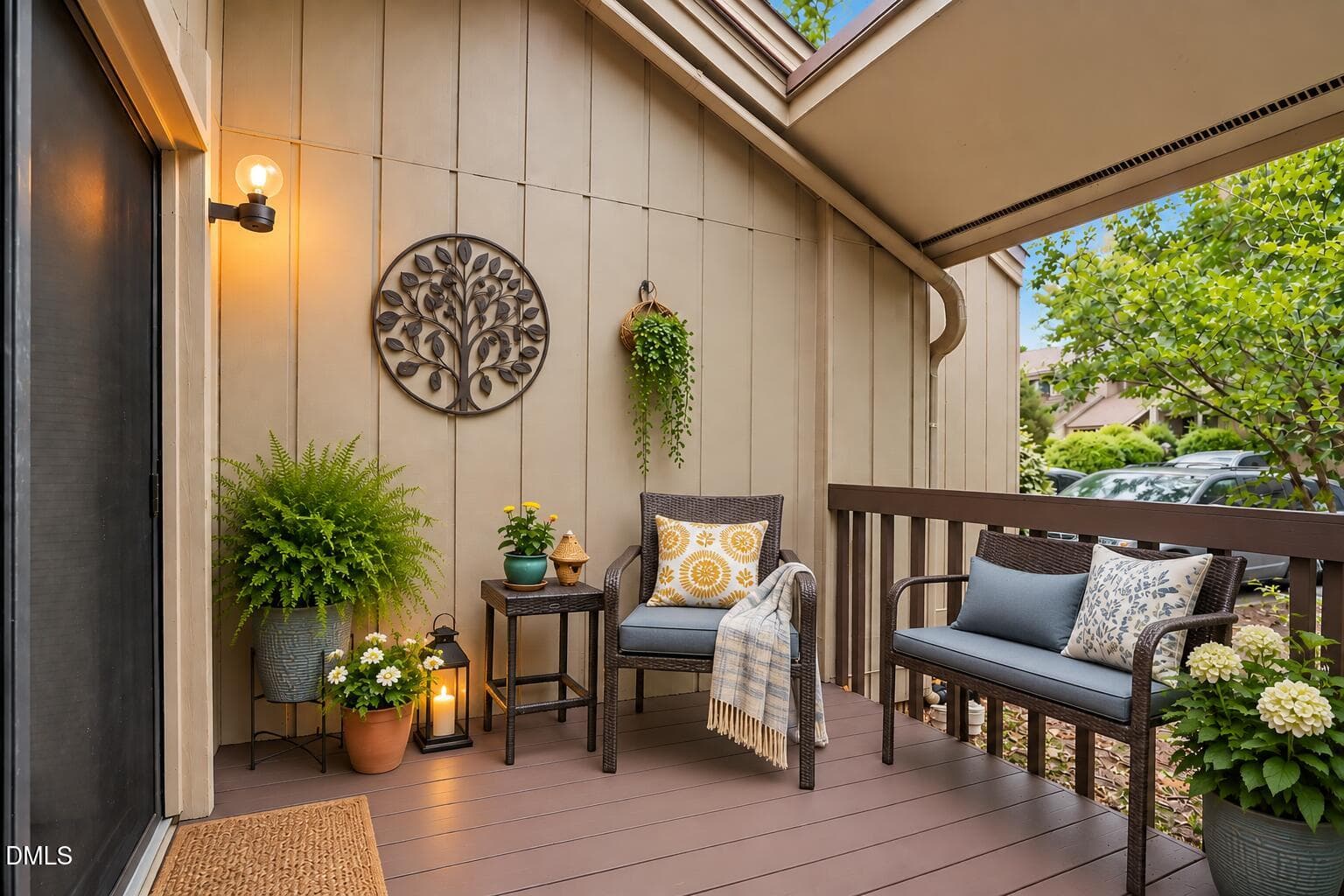 Add to the front porch! - 4100 Unit 36 Five Oaks Drive, Durham, NC 27707, Durham