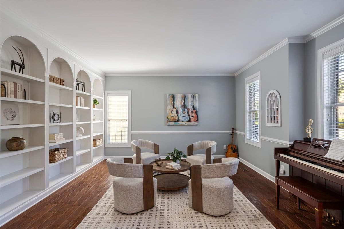 Living Room or Office - 205 Palafox Drive, Chapel Hill, NC 27516, Chapel Hill