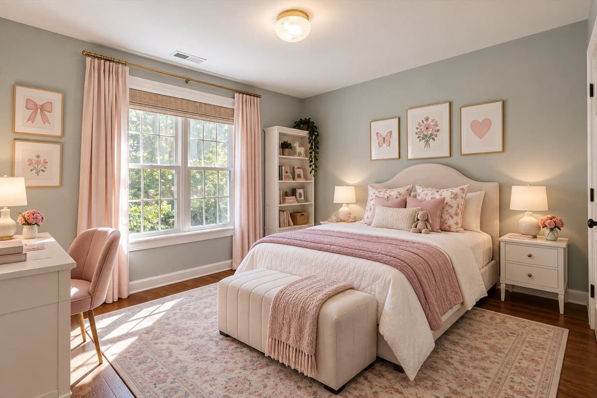 Virtually Staged Bedroom - 205 Palafox Drive, Chapel Hill, NC 27516, Chapel Hill
