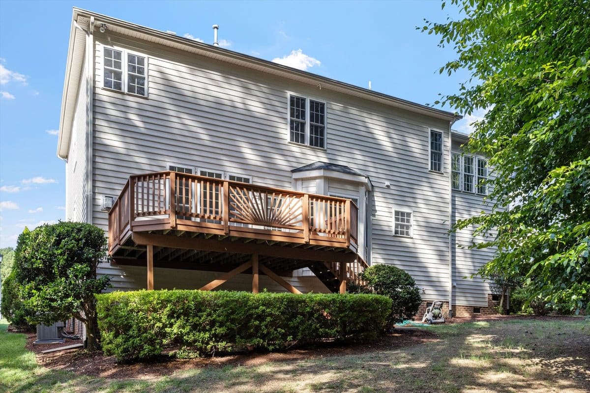 Rear of house - 205 Palafox Drive, Chapel Hill, NC 27516, Chapel Hill