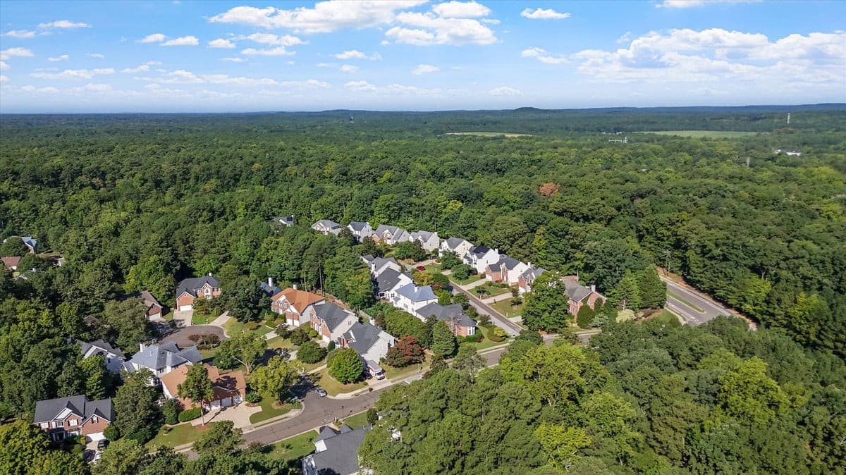 Aerial View - 205 Palafox Drive, Chapel Hill, NC 27516, Chapel Hill