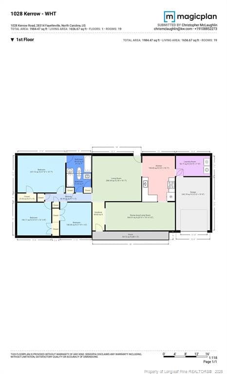 1656 sq ft - 1028 Kerrow Road, Fayetteville, NC 28314, Fayetteville